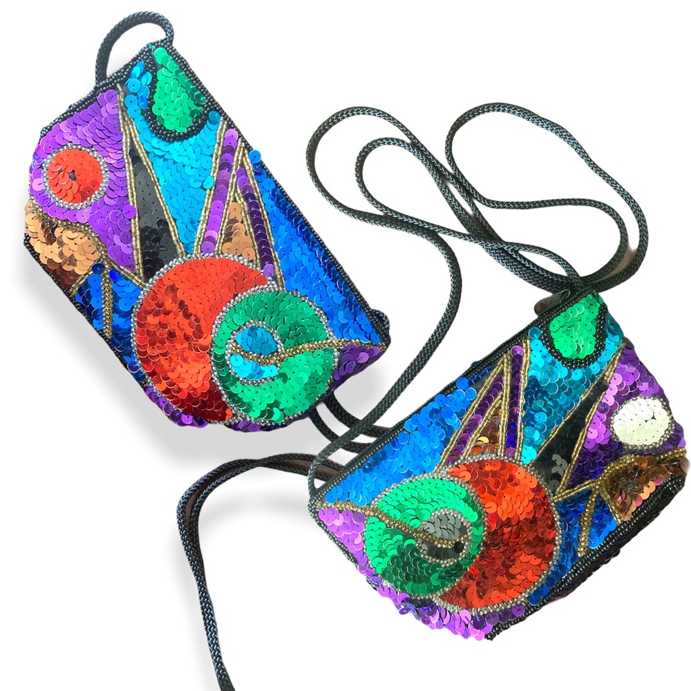 Vintage 80’s La Regale Sequins purse